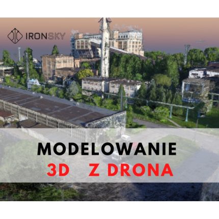MODELE 3D Z DRONA