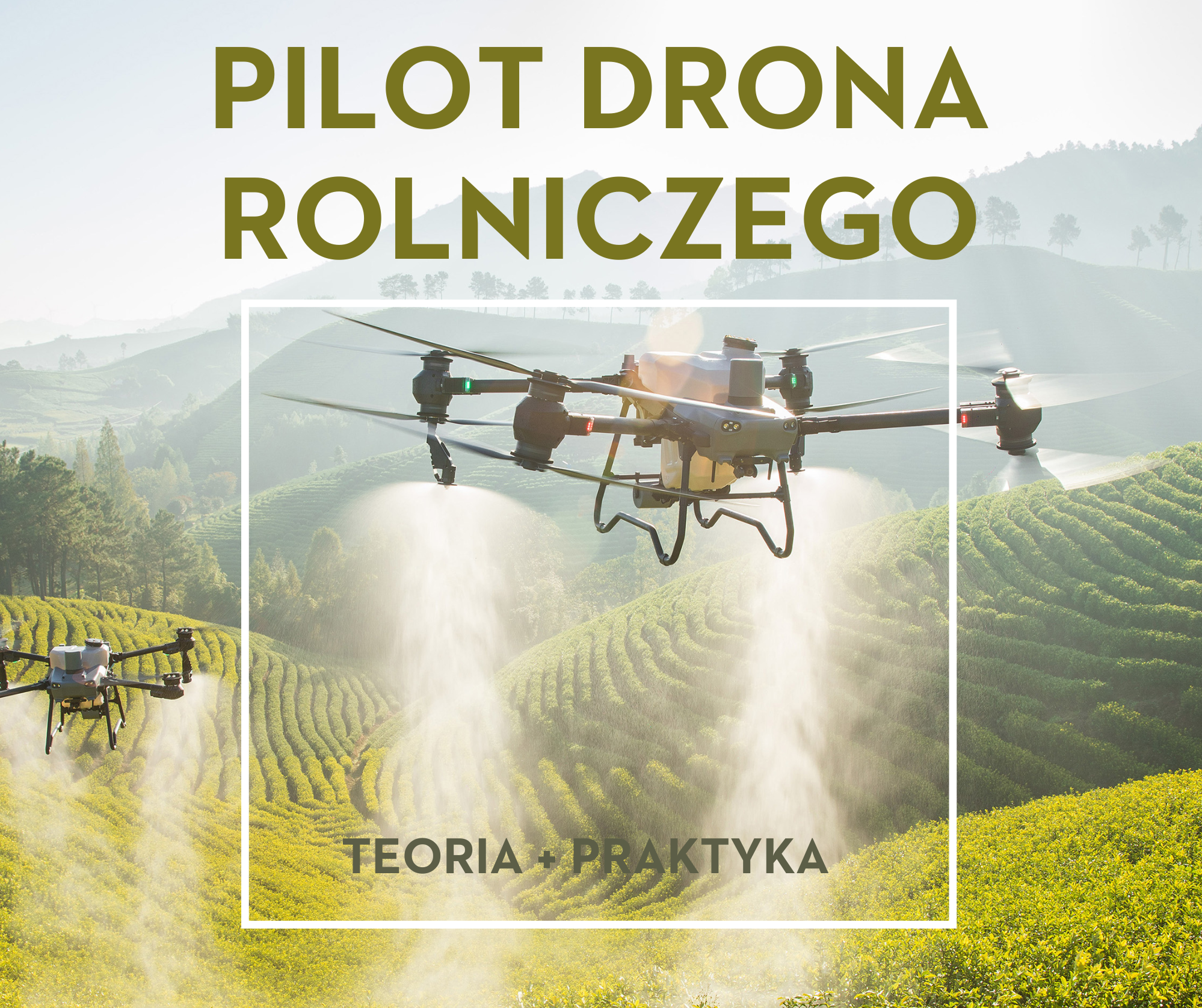 Pilot drona ROLNICZEGO teoria + praktyka