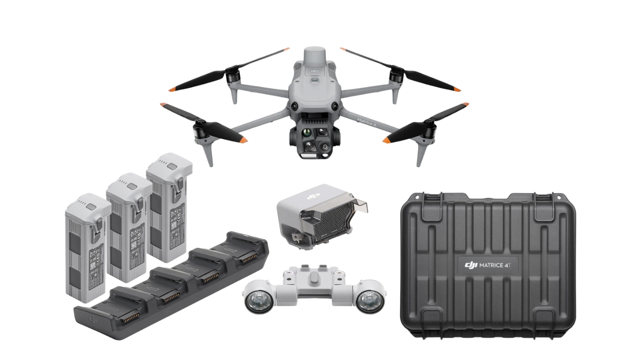 matrice 4t zestaw sar full wypas Odkryj Zestaw SAR z dronem DJI Matrice 4T, stworzonym do zadań specjalnych. Długi czas lotu i zaawansowane sensory pozwalają na loty w ciężkich warunkach.