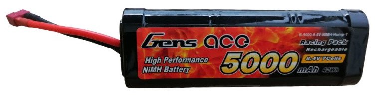 17609_1 Akumulator Gens Ace Traxxas 5000mAh 8,4V NiMH Hump T-Dean - obrazek 1