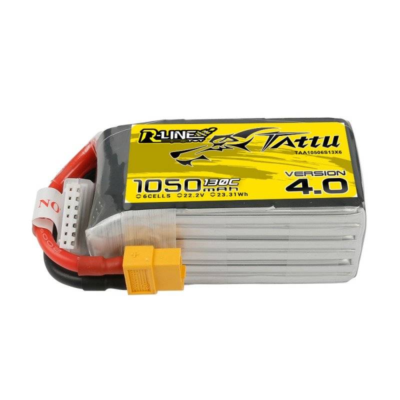 19780_1 Akumulator Tattu R-Line 4.0 1050mAh 22.2V 130C 6S1P XT60 - obrazek 1