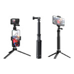 Selfie stick Telesin z aluminiowym tripodem do kamer sportowych (GP-MNP-090-S) - obrazek 6