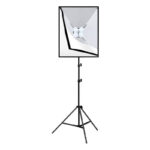 Zestaw studyjny Puluz Softbox LED 50x70cm, statyw, żarówki LED 4 szt PU5071EU