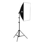 Zestaw studyjny Puluz Softbox LED 50x70cm, statyw, żarówka LED 1 szt PU5070EU - obrazek 2