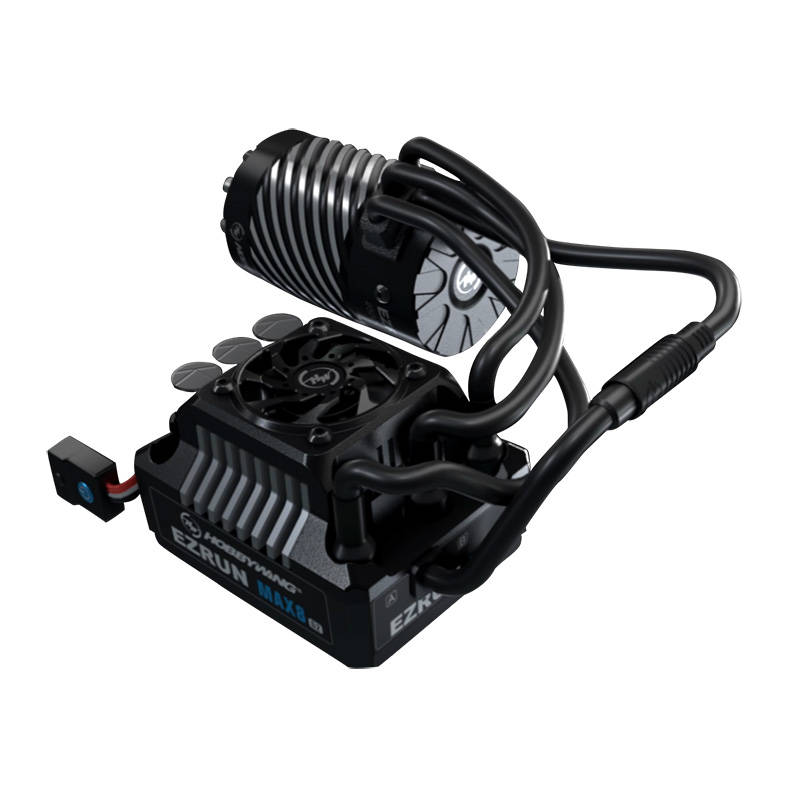 25048_1 Regulator Hobbywing EZRUN MAX8 G2 - black - obrazek 1