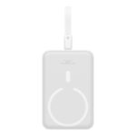 Powerbank magnetyczny Baseus Magnetic Mini 10000mAh, Lightning 20W MagSafe (biały) - obrazek 2