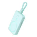 Powerbank magnetyczny Baseus Magnetic Mini 10000mAh, Lightning 20W MagSafe (miętowy) - obrazek 5