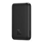 Mini bezprzewodowy PowerBank Baseus 20W (czarny) - obrazek 3
