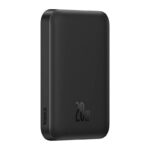 Mini bezprzewodowy PowerBank Baseus 20W (czarny) - obrazek 4
