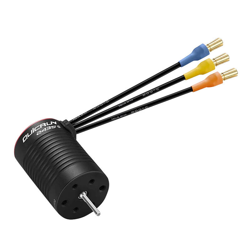 42495_1 Silnik bezszczotkowy Hobbywing QuicRun 2435SL G3 4500Kv - czarny - obrazek 1