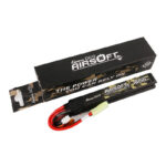 Akumulator Gens ace 25C 1500mAh 2S1P 7.4V Nunchuck 2X Airsoft Gun Lipo z konektorem mini Tamiya Plug - obrazek 4