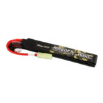 Akumulator Gens ace 25C 1500mAh 2S1P 7.4V Nunchuck 2X Airsoft Gun Lipo z konektorem mini Tamiya Plug - obrazek 2