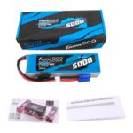 Akumulator Gens ace G-Tech 5000mAh 14.8V 45C 4S1P Heli Lipo z konektorem EC5 Plug - obrazek 5