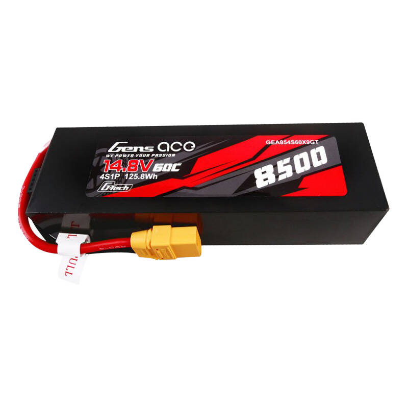 42826_1 Akumulator Gens ace G-Tech 8500mAh 14.8V 60C 4S1P Lipo z konektorem XT90 plug - obrazek 1