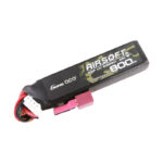 Akumulator Gens Ace Lipo 800MAH 11.1V 25C 3S1P Airsoft Gun Lipo z konektorem T (Deans) Plug - obrazek 3