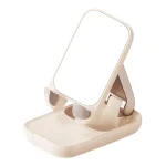 Uchwyt na telefon Baseus z lusterkiem (beżowy) - obrazek 4