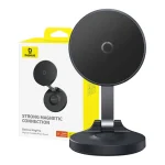 Magnetyczny uchwyt na telefon Baseus MagPro samoprzylepny (czarny) - obrazek 8