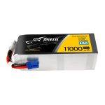 Akumulator Tattu 11000mAh 22.8V HV 25C 6S1P Lipo Pack z konektorem EC5 - obrazek 2
