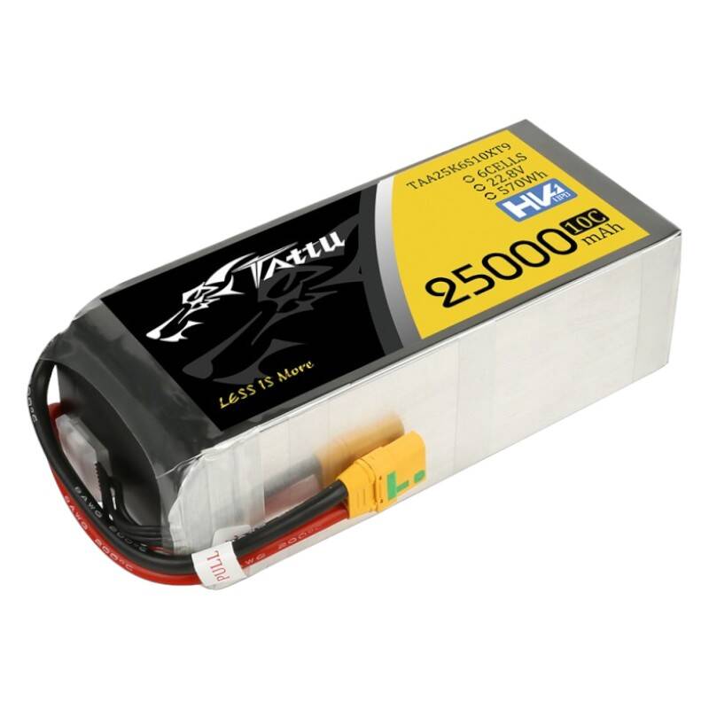 43186_1 Akumulator Tattu 25000mAh 22.8V 10C 6S1P Lipo Pack z konektorem XT90-S - obrazek 1