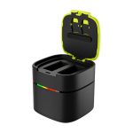 Ładowarka dwukanałowa TELESIN Box do GoPro Hero 12/ 11 / 10 / 9 (szybkie ładowanie)