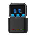 Ładowarka trójkanałowa Box Telesin +2 akumulatory do GoPro Hero 12 / 11 / 10 / 9 - obrazek 2