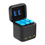 Ładowarka trójkanałowa Box Telesin +2 akumulatory do GoPro Hero 12 / 11 / 10 / 9 - obrazek 4