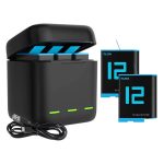 Ładowarka trójkanałowa Box Telesin +2 akumulatory do GoPro Hero 12 / 11 / 10 / 9 - obrazek 7