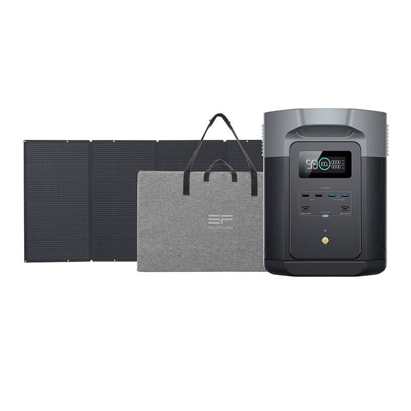 47206_9 Zestaw EcoFlow Delta 2 Max + panel fotowoltaiczny 400W (składany) - obrazek 1