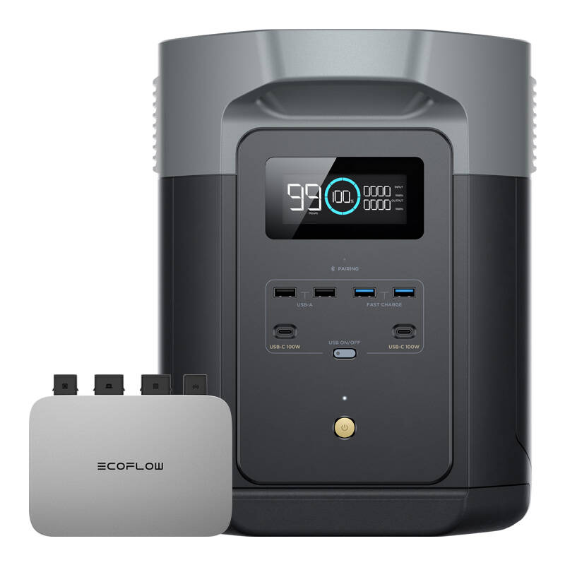 47209_1 Zestaw EcoFlow Delta 2 Max + mikroinwerter PowerStream 800W - obrazek 1