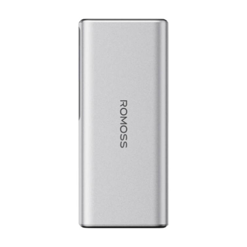 47806_1 Powerbank Romoss PPU10 10000mAh 130W (srebrny) - obrazek 1
