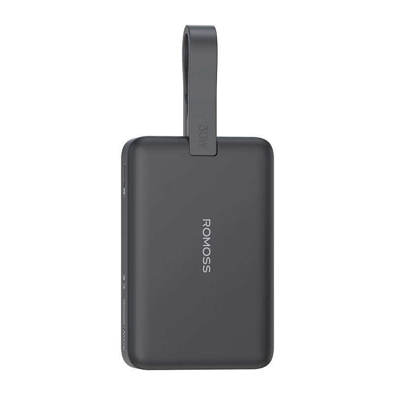 47813_4 Powerbank Romoss WMS10 10000mAh 30W (czarny) - obrazek 1