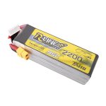 Akumulator Lipo Tattu R-Line 22.2V 2200mAh 6S 95C z wtyczką XT60 - obrazek 4