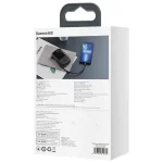 Powerbank Baseus Qpow PRO z kablem Lightning, portem USB-C i USB, 20000mAh, 20W (czarny) - obrazek 7