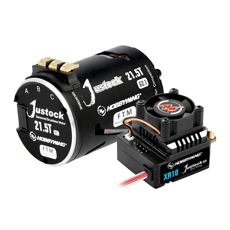 45932_3 Combo Hobbywing XR10 Justock G3S + 3650SD G2.1 21.5T - obrazek 1