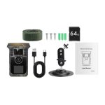 Fotopułapka z Panelem Solarnym KJK HRIVCAM (HR-HC12) - obrazek 10