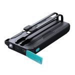 Powerbank Joyroom JR-L017 10000mAh, 22.5W, z kabel Lightning + USB-C (czarny) - obrazek 4