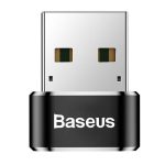 Adapter USB-C do USB-A Baseus 3A (czarny) - obrazek 2