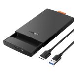 Obudowa zewnętrzna dysku 2,5" UGREEN CM237 SATA SSD/HDD (czarna) - obrazek 3