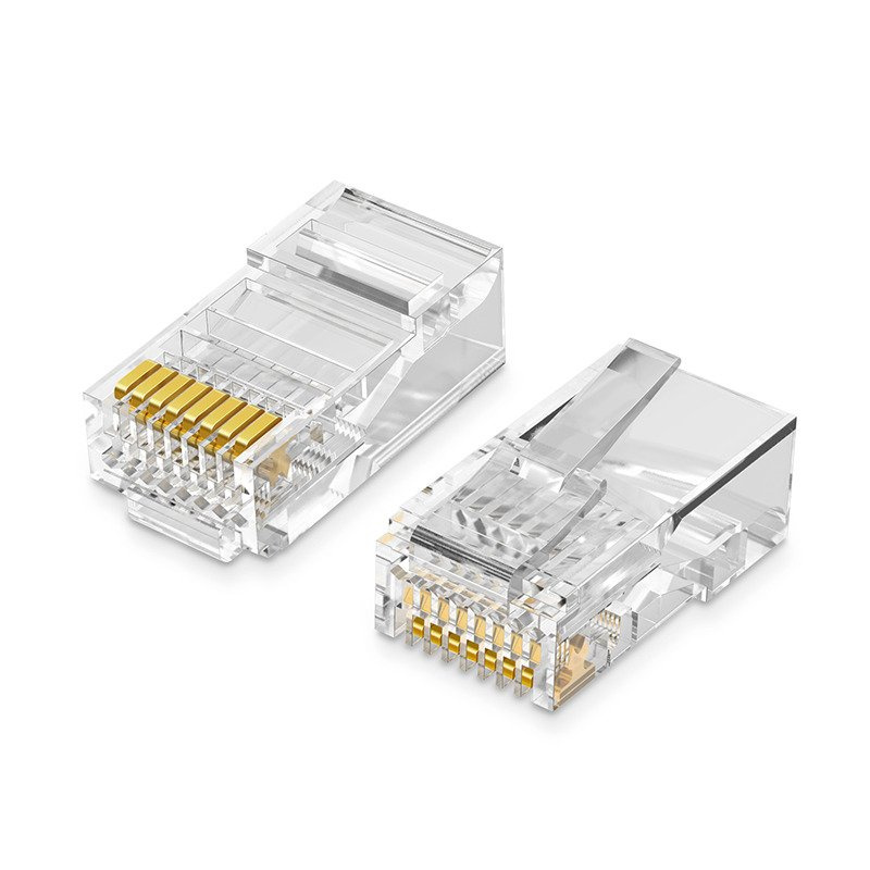 16564_1 Wtyczka RJ45 UGREEN NW110 Ethernet, 8P/8C, Cat.5/5e, UTP (50szt.) - obrazek 1