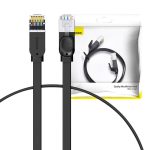 Płaski kabel sieciowy Baseus High Speed, Ethernet RJ45, Gigabit, Cat.6, 0,5m (czarny) - obrazek 9