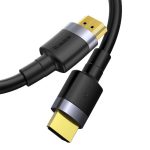 Kabel HDMI 2.0 Baseus Cafule, 4K, 3D, 3m (czarno-szary) - obrazek 3