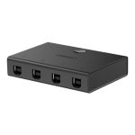 Switch przełącznik KVM USB 2x1 UGREEN 30345 USB 2.0 (czarny) - obrazek 2