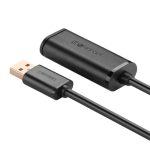 Kabel przedłużający USB 2.0 UGREEN US121, aktywny, 10m (czarny) - obrazek 3