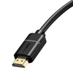 Kabel HDMI 2.0 Baseus, 4K 60Hz, 3D, HDR, 18Gbps, 3m (czarny) - obrazek 3