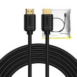 Kabel HDMI 2.0 Baseus, 4K 60Hz, 3D, HDR, 18Gbps, 5m (czarny) - obrazek 9