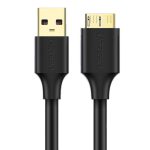 Kabel USB 3.0 - micro USB 3.0 UGREEN US130 2m (czarny) - obrazek 2