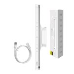 Lampa magnetyczna Baseus Magnetic Stepless Pro, z panelem dotykowym (biała) - obrazek 8