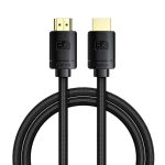 Kabel HDMI 2.1 Baseus High Definition Series, 8K 60Hz, 3D, HDR, 48Gbps, 1m (czarny) - obrazek 2