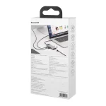 Hub 6w1 Baseus Metal Gleam Series, USB-C do 3x USB 3.0 + HDMI + USB-C PD + Ethernet RJ45 - obrazek 9