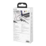 Hub 8w1 Baseus Metal Gleam Series, USB-C do 3x USB 3.0 + HDMI + USB-C PD + Ethernet RJ45 + microSD/SD - obrazek 9